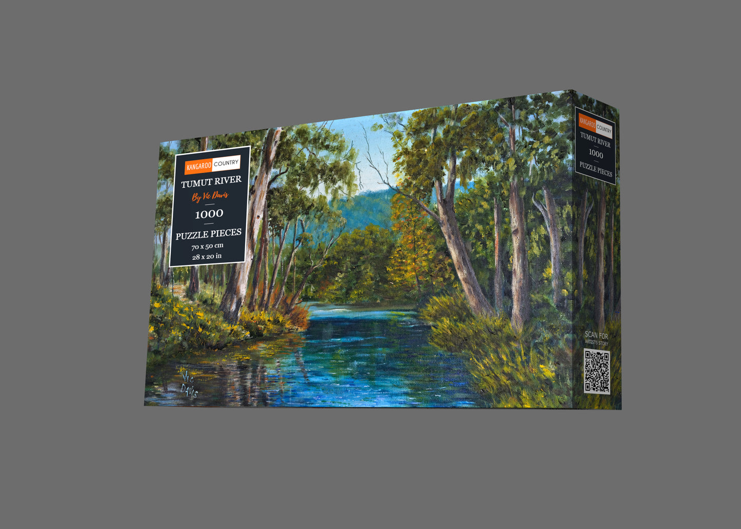 1000 Piece Tumut River Vic Davis