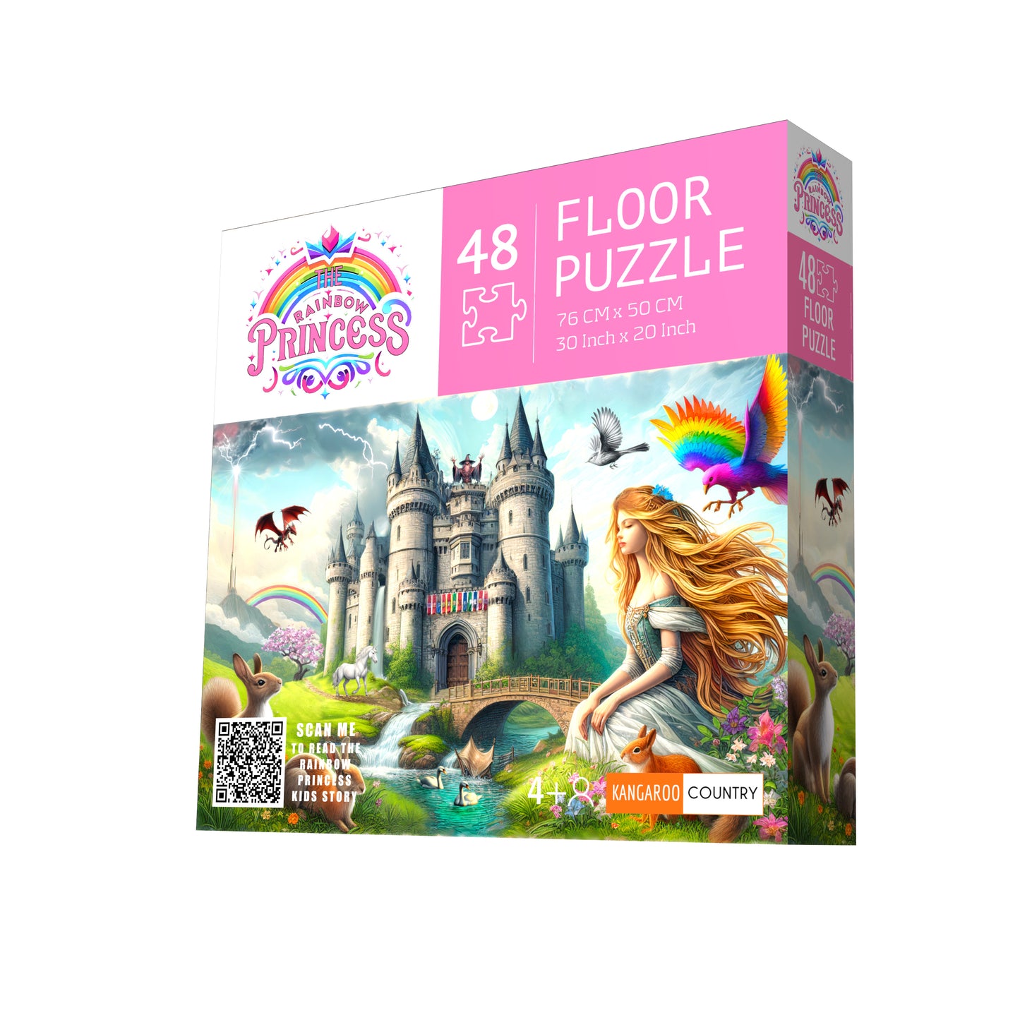 COMING SOON! The Rainbow Princess 48 Piece Jigsaw Puzzle