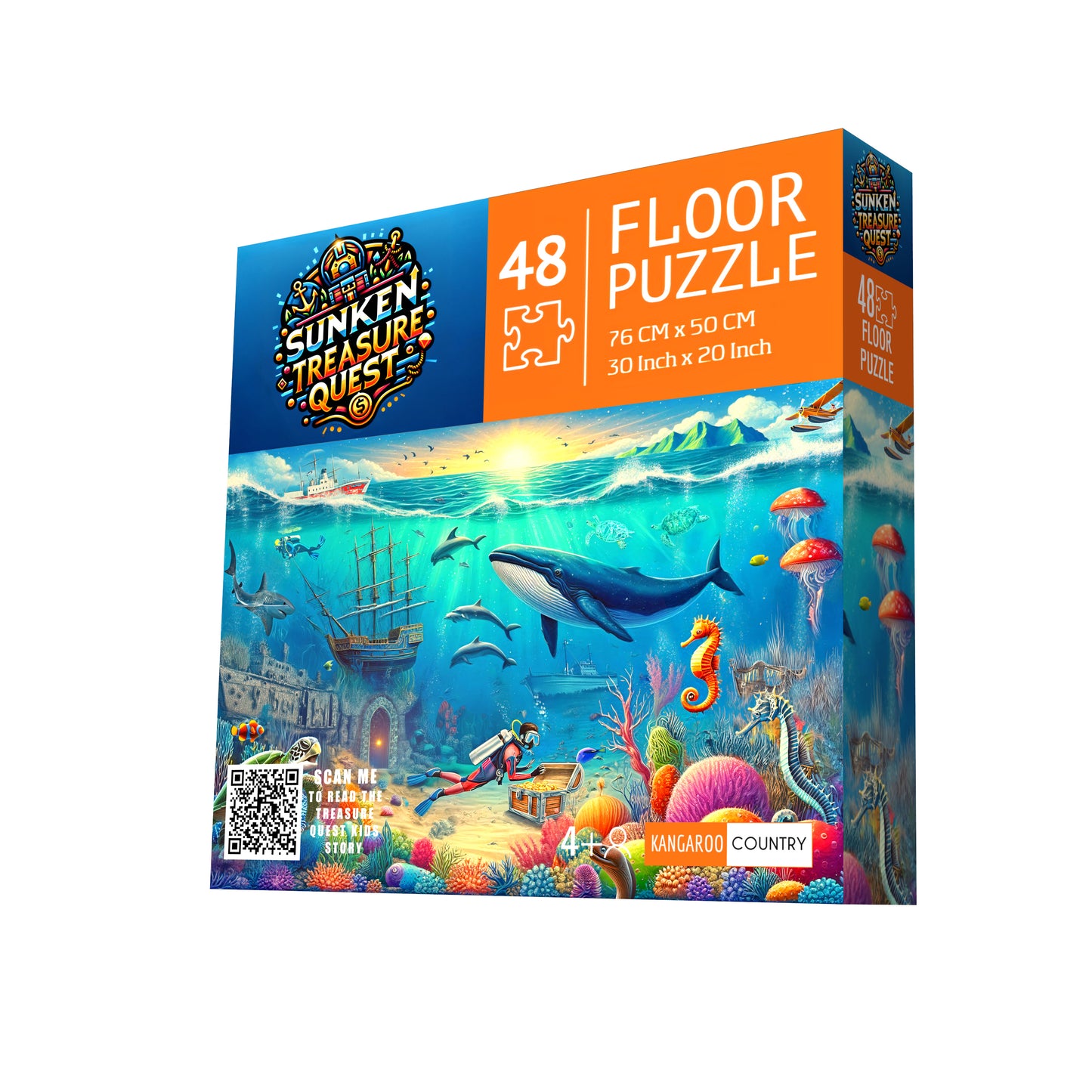The Sunken Treasure 48 Piece Jigsaw Puzzle