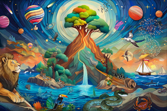 COMING SOON! Animal Island 48 Piece Jigsaw Puzzle