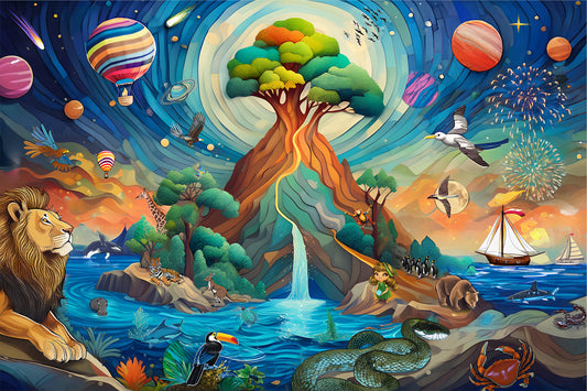 COMING SOON! Animal Island 48 Piece Jigsaw Puzzle